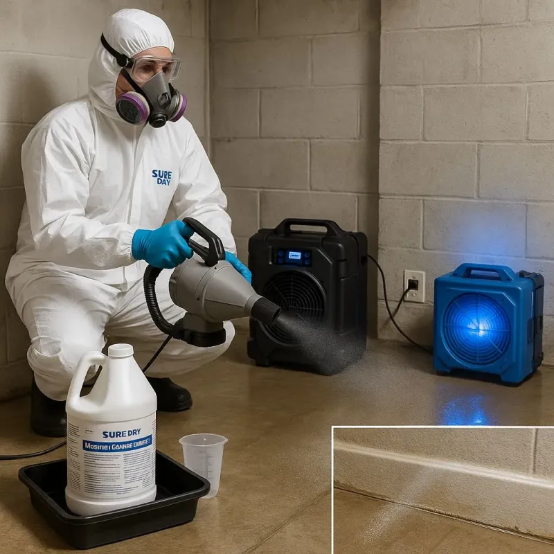 Sanitization and Odor Removal process in Sloatsburg, NY