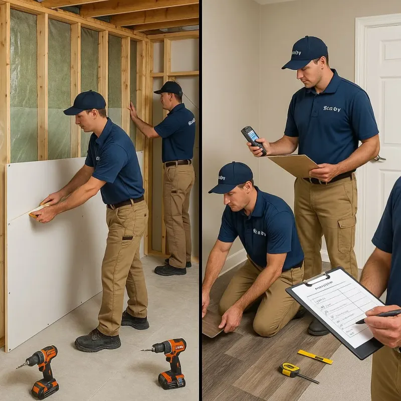 Repairs and Reconstruction process in Sloatsburg, NY